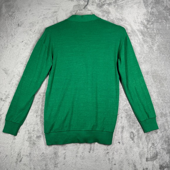 Aritzia TNA Golden Cardigan Sweater Womens XS Green Knit Button Front Preppy - Picture 3 of 10